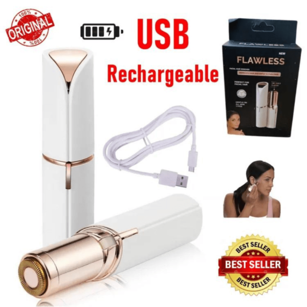 Flawless Hair Remover USB Rechargeable 3 min