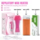 3-in-1 Depilatory Wax Heater with Roll-On Function