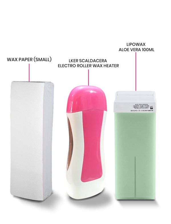 3-in-1 Depilatory Wax Heater with Roll-On Function