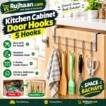 Kitchen Cabinet Door 5 Hooks
